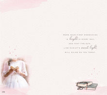 Load image into Gallery viewer, Goddaughter First Communion Day Card
