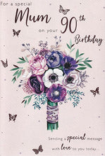 Load image into Gallery viewer, Mum 90 Birthday Card
