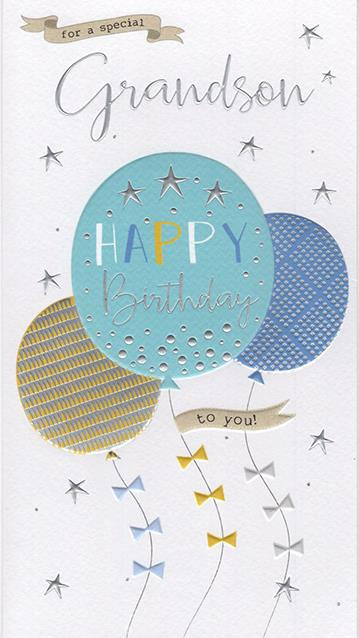 Grandson Birthday Card