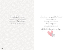 Load image into Gallery viewer, Husband Silver Anniversary Card - Modern Design
