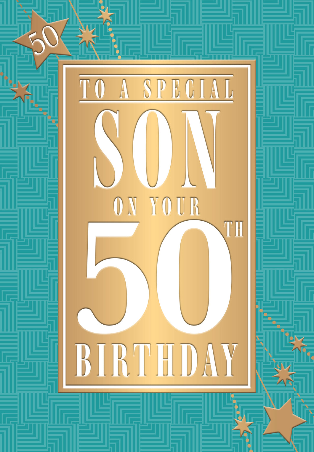 Son 50 Birthday Card