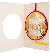 Load image into Gallery viewer, Happy Birthday Card - Detachable Sequin Keepsake
