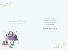 Load image into Gallery viewer, Granddaughter Birthday Card - Fairlight Gym Design
