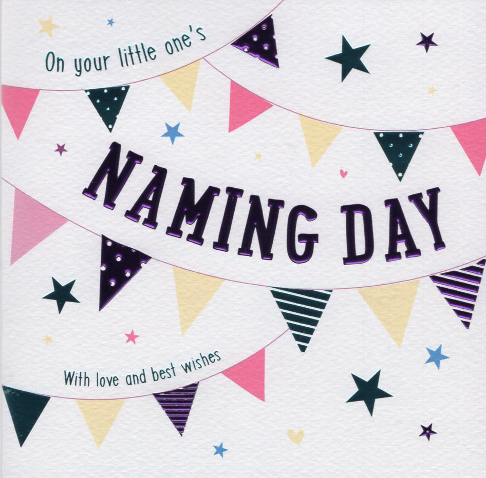 Naming Day Card