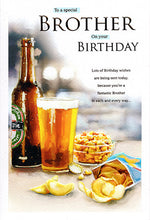 Load image into Gallery viewer, Brother Birthday Card - Essence Beer Design
