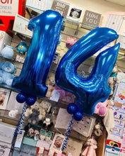 Load image into Gallery viewer, Large Blue Number Balloon - Choose Required Number
