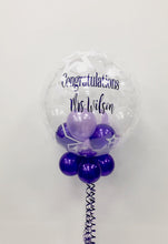 Load image into Gallery viewer, Personalised Helium Bubble Balloon - Small Balloons Inside
