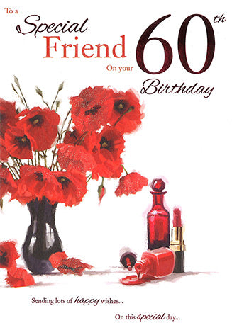 Friend 60 Birthday Card