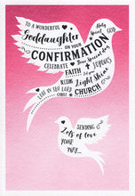 Load image into Gallery viewer, Goddaughter Confirmation Day Card
