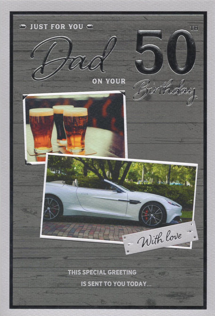 Dad 50 Birthday Card