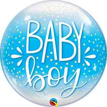 Load image into Gallery viewer, Baby Boy / Baby Girl Bubble Balloon - Choose Colour Required
