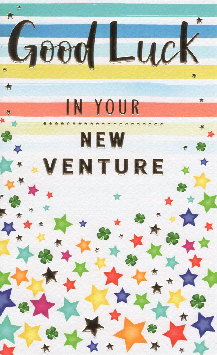 Good Luck in Your New Venture Card