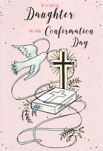 Daughter Confirmation Day Card