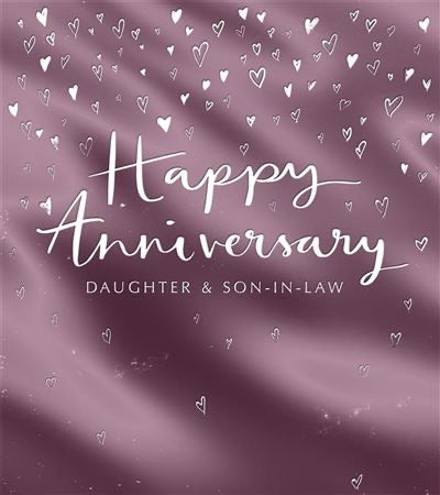 Daughter & Son in Law Anniversary Card