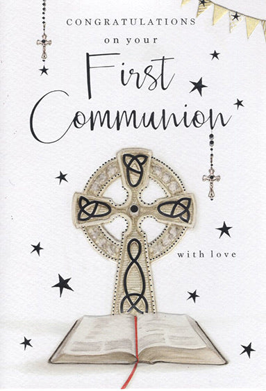 First Communion Day Card