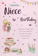 Load image into Gallery viewer, Niece Birthday Card - Fairlight Contemporary Design
