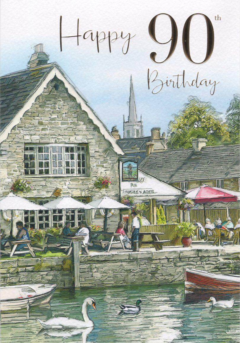 Male 90 Birthday Card