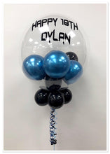 Load image into Gallery viewer, Personalised Helium Bubble Balloon - Small Balloons Inside
