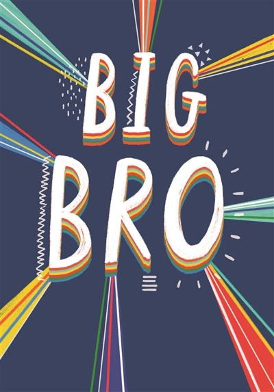 Brother Birthday Card - Big Bro Design