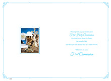 Load image into Gallery viewer, Grandson First Communion Day Card
