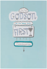 Load image into Gallery viewer, Godson First Communion Day Card
