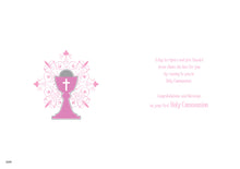 Load image into Gallery viewer, Wonderful Girl First Communion Day Card
