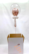 Load image into Gallery viewer, Balloon inside a Balloon - In Personalised Box
