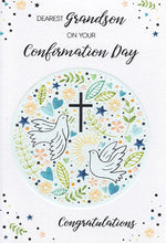 Load image into Gallery viewer, Grandson Confirmation Day Card
