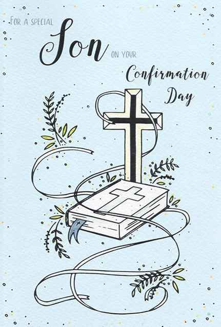 Son Confirmation Day Card