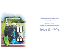 Load image into Gallery viewer, Brother Birthday Card - Essence Sport Design
